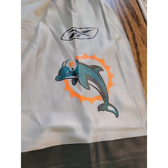 Reebok Daunte Culpepper Miami Dolphins Jersey NFL Mens Size 2XL Football Adult - Picture 7 of 11